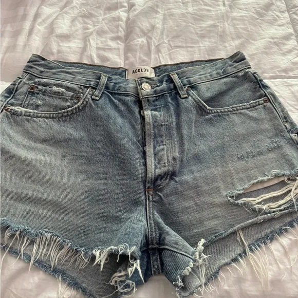 Agolde Parker Cutoff Shorts, size 28 - Picture 2 of 8